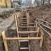 Realizací inženýrských sítí Blansko